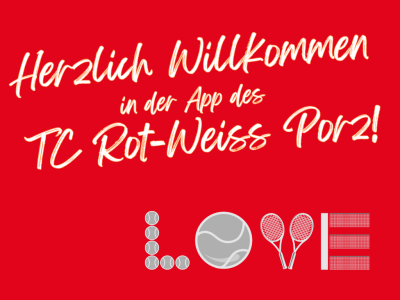 Werde Mitglied im TC Rot-Weiss Porz e.V.